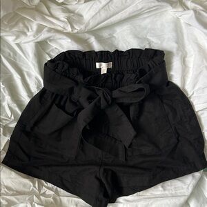 LC Lauren Conrad Black High Waist Shorts